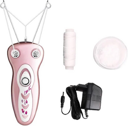 Electric Cotton Thread Epilator – Precision Facial Hair Remover for Women