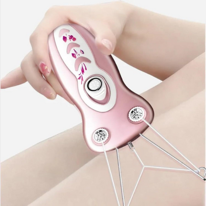 Electric Cotton Thread Epilator – Precision Facial Hair Remover for Women