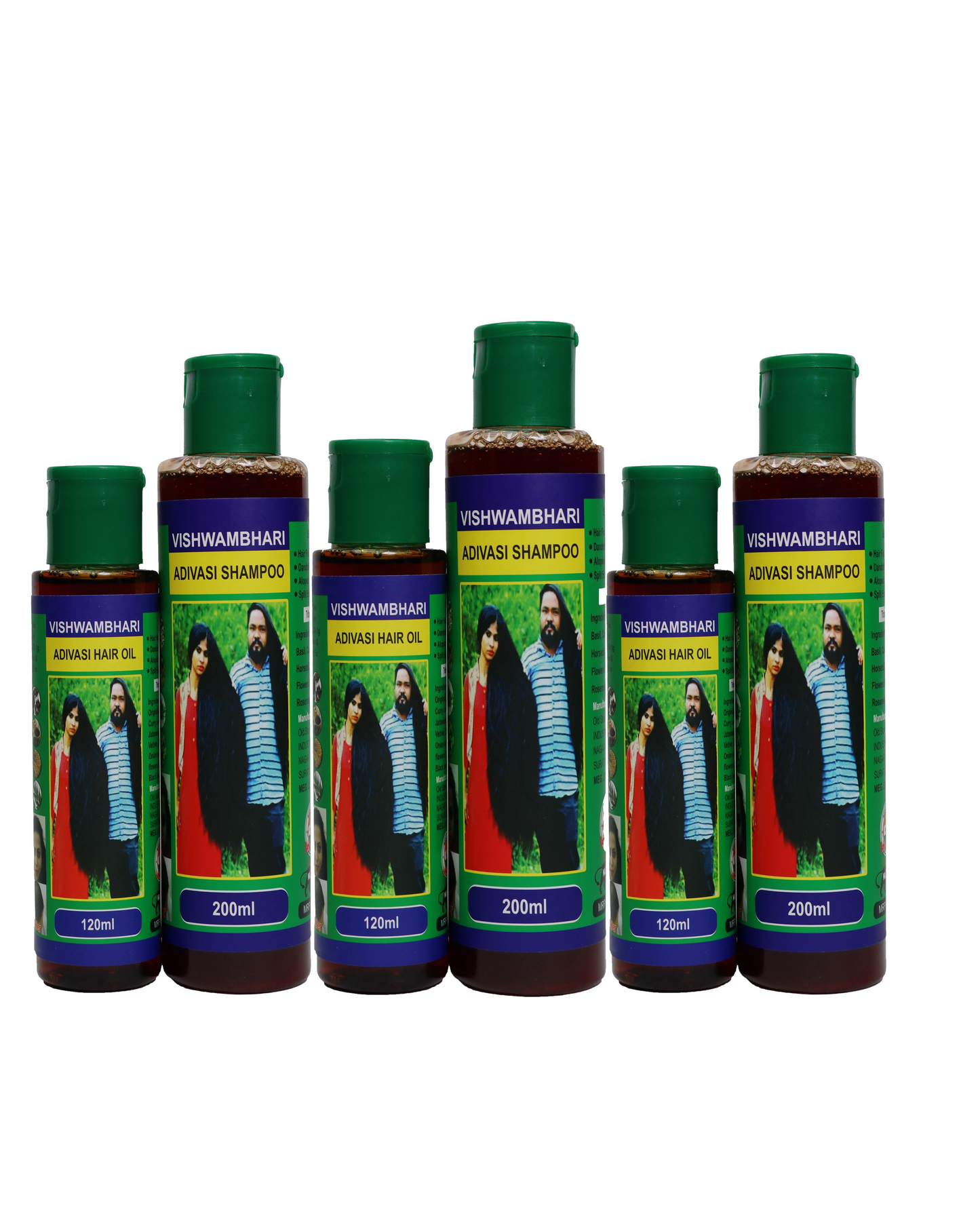 Adivasi Hair Oil & Shampoo – Hair Growth for Men & Women