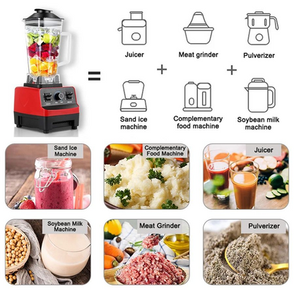 Silver Crest 2 In 1 Heavy Blender Hight Quality Performance Machine